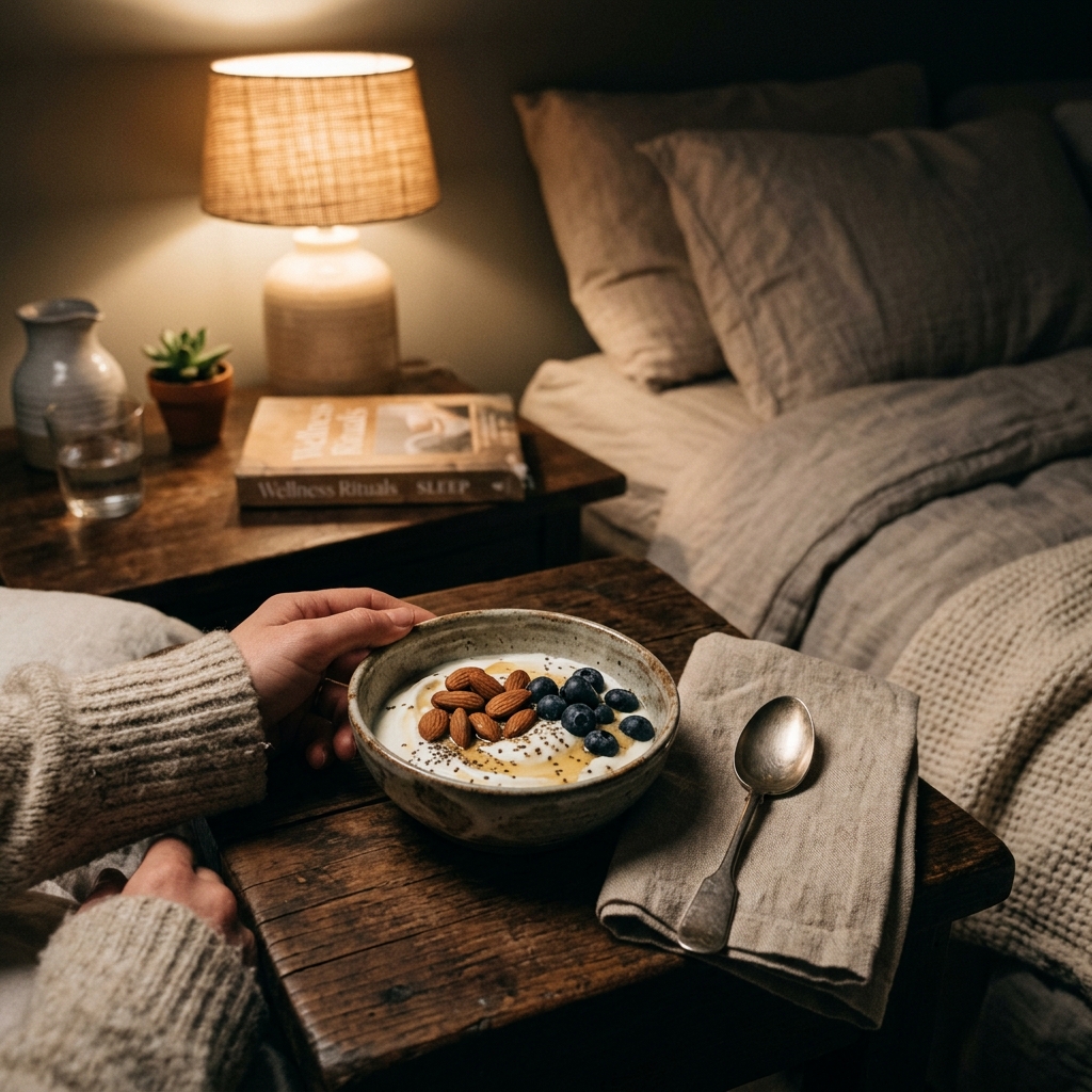 Healthy late-night snack to stabilize blood sugar